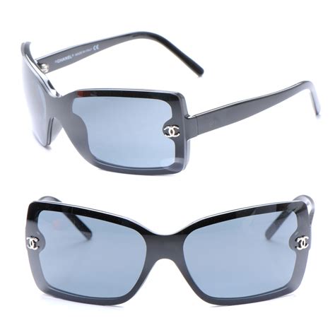 chanel sunglasses femme|Chanel sunglasses with clear sides.